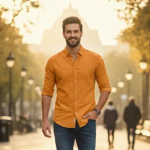 mens-golden-yellow-2-formal-shirt-bangladesh