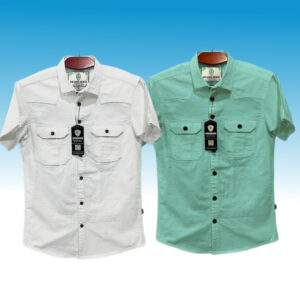 Half sleeve double pocket Shirt