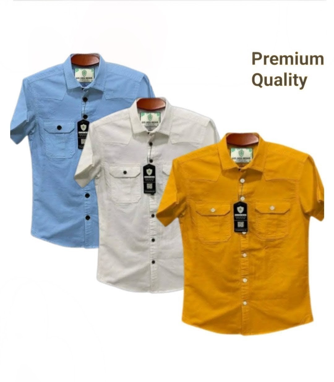 Half sleeve double pocket Shirt